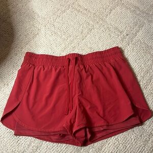 Velocity Red‎ running shorts
